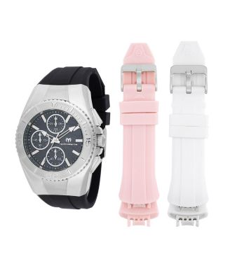 Techomarine Women's TM-124033 Cruise Original Quartz Chronograph Black Dial Watch