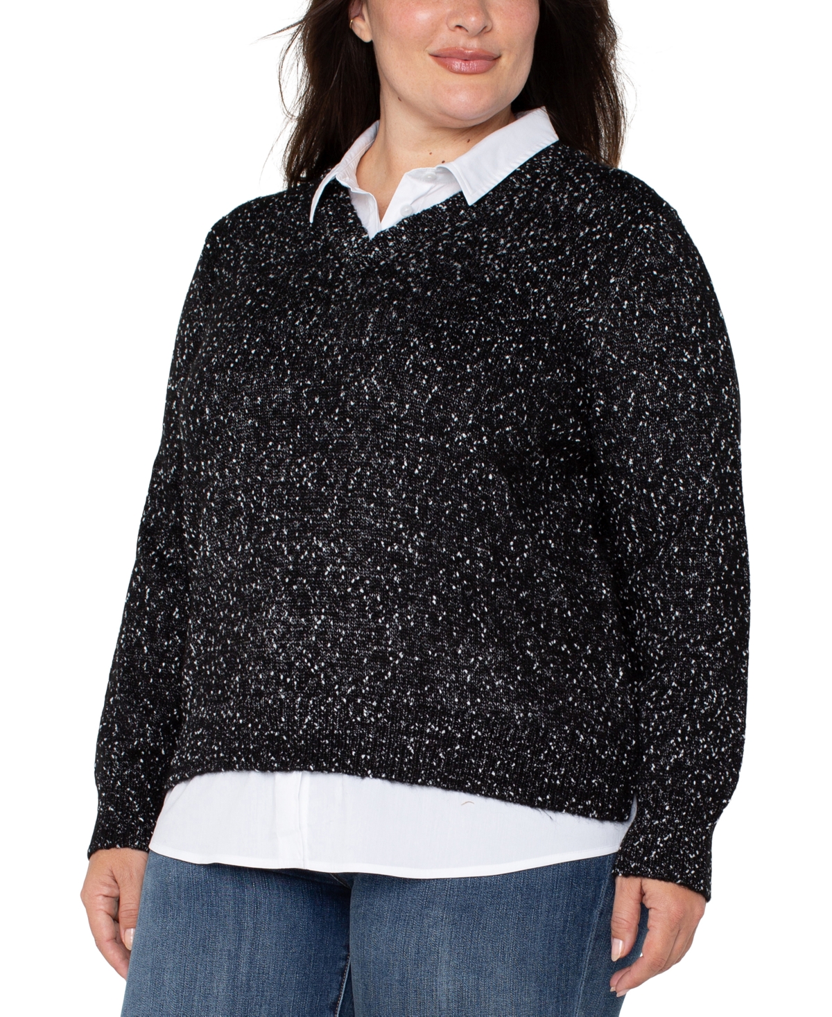 Liverpool Los Angeles Women's Textured Sweater