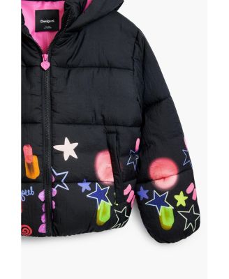 Girls Girls's Star quilted coat