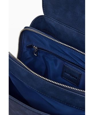 Women's Small embossed flap backpack