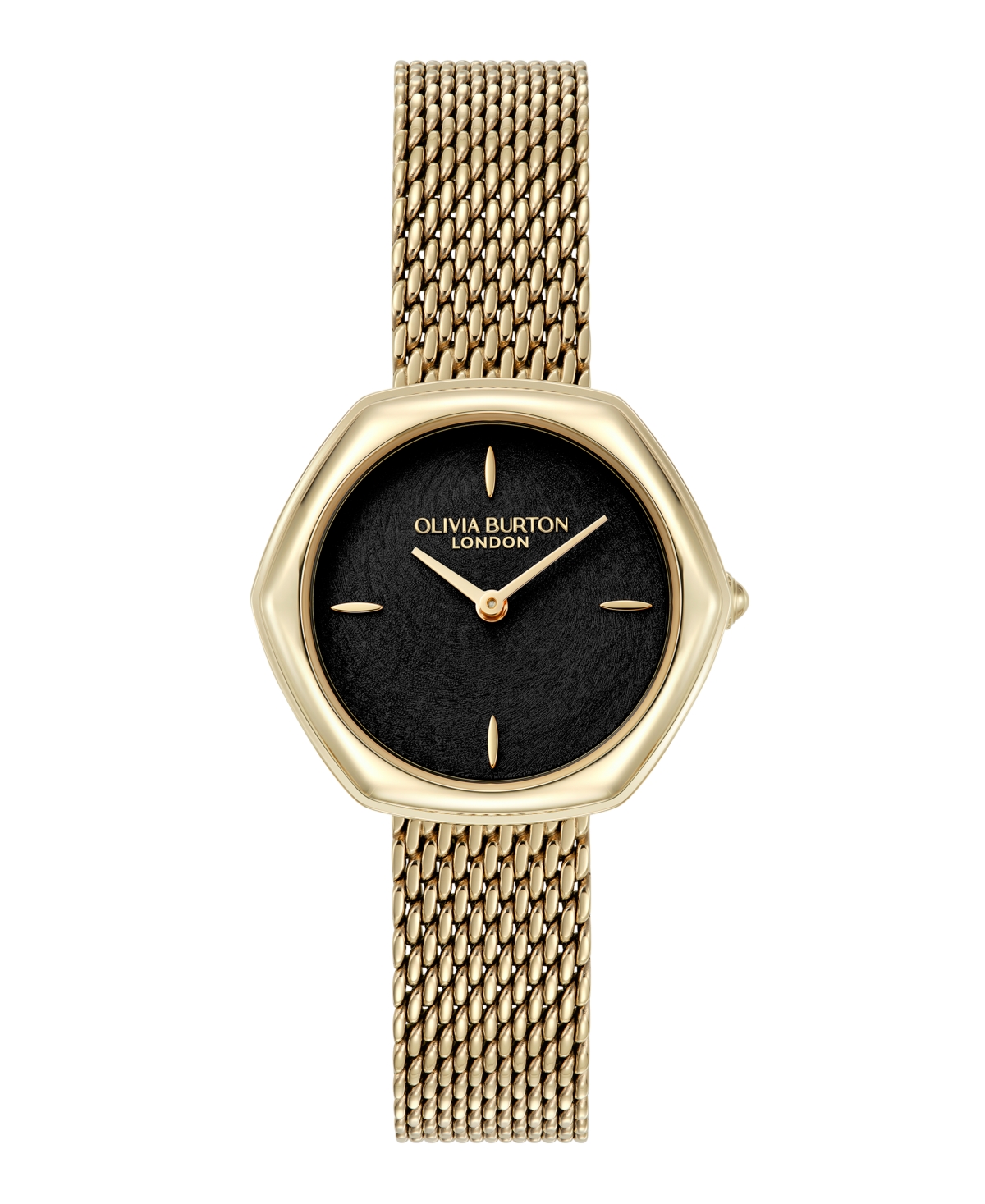 Olivia Burton Women's Charing Gold Tone Stainless Steel Bracelet Watch, 28.5mm