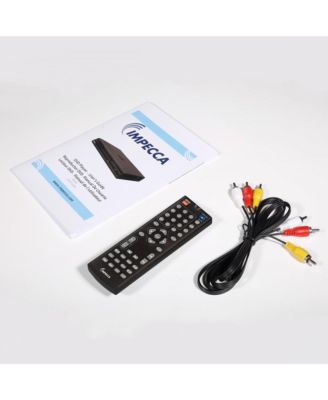 Compact Home DVD Player with USB Playback, Black