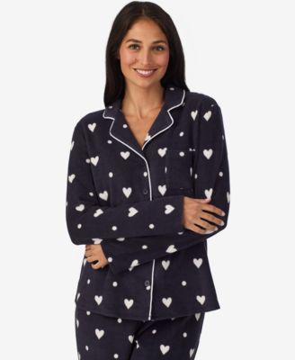 Women’s Exclusive Jennifer Lake Collaboration 2-Piece Long Sleeve and Pant Notch PJ