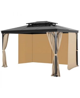 Waterproof Patio Gazebo Curtain Panels for Outdoor Privacy and Comfort