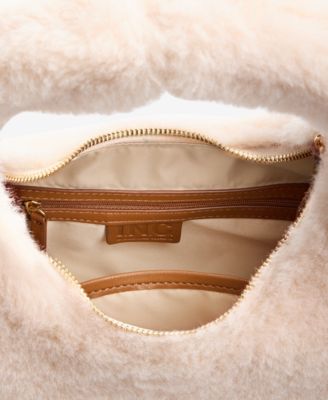 Nyrah Faux Fur Hobo Bag, Macy's Exclusive
