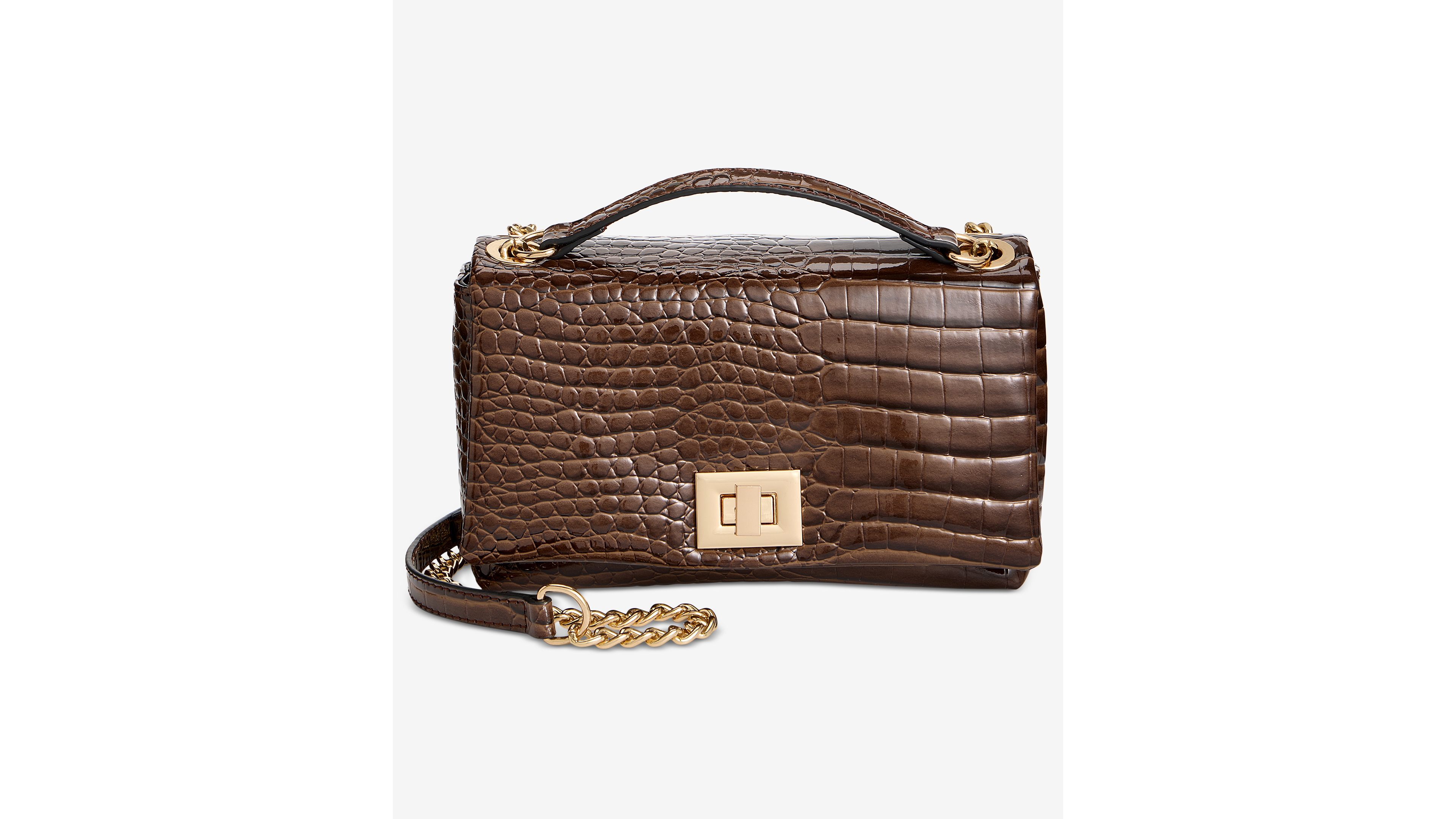 I.n.c. International Concepts Mini Ajae Croc-Embossed Shoulder Bag, Macy's Exclusive
