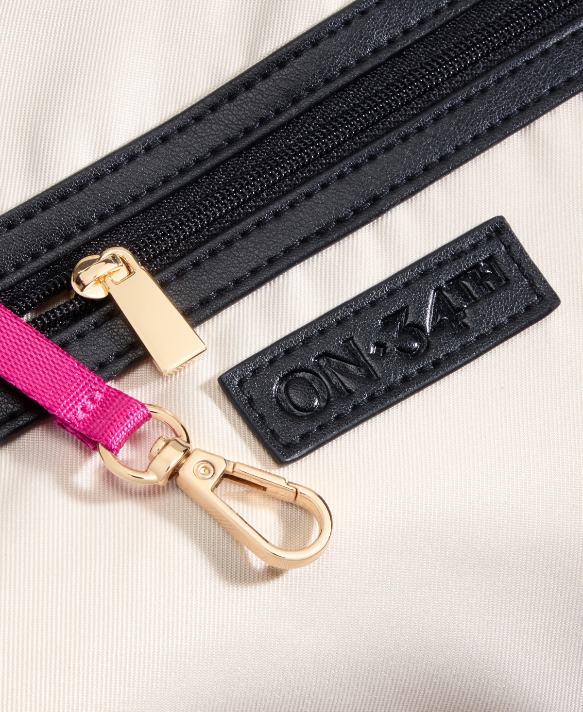 On 34th Woven Crossbody Hobo, Exclusively At Macy's In Black