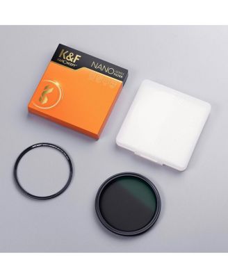 58mm Nano-X ND8-128 3-7 Stop Magnetic Variable Neutral Density Lens Filter