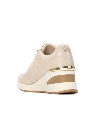 Women's Quilted Wedge Sneakers By XTI