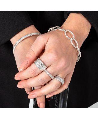 Linked Hula Bracelet in Gold Vermeil