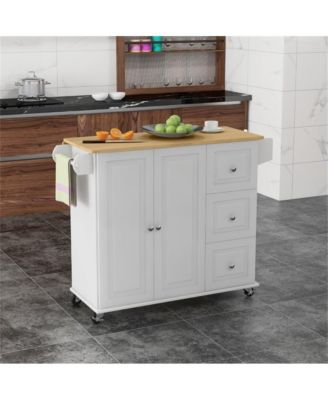 Multi-Purpose Kitchen Storage Cabinet for Organizing Utensils Appliances and Pantry Items