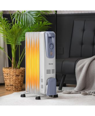 1500W Electric Oil Filled Radiator Space Heater
