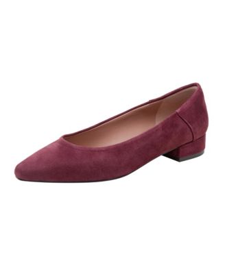 BECKY Women's Low Block Heel Pumps
