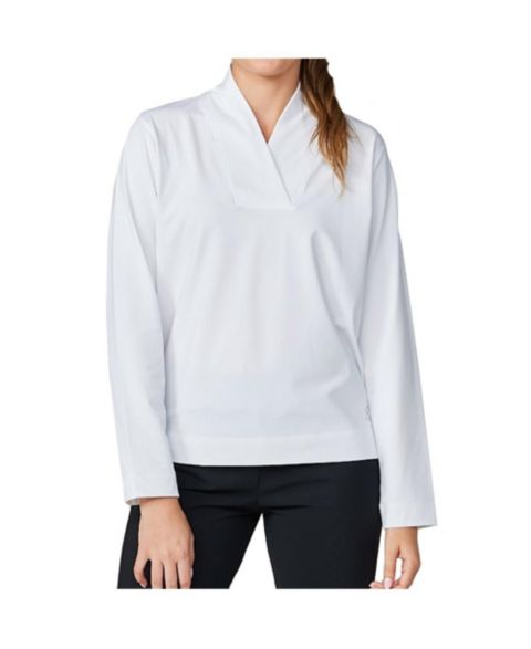 Женский свитер Sofibella Staples Golf Pullover, цвет: Белый