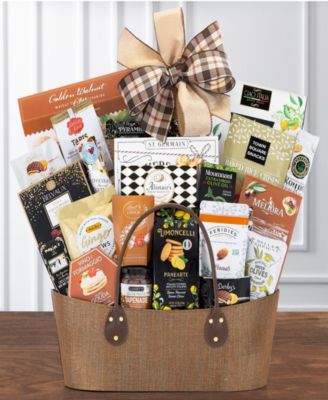 Wine Country Gift Baskets - Gourmet Choice Gift Basket, 20 piece