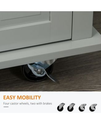 Compact Space-Saving Kitchen Storage Cabinet with Easy Access and Adjustable Shelves