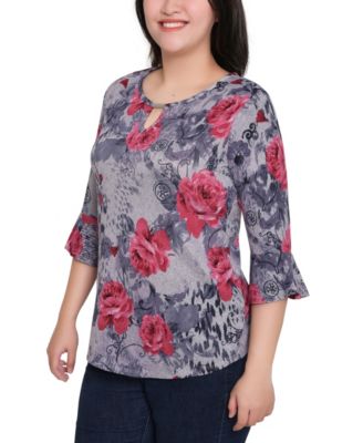 Petite Bell Sleeve Top