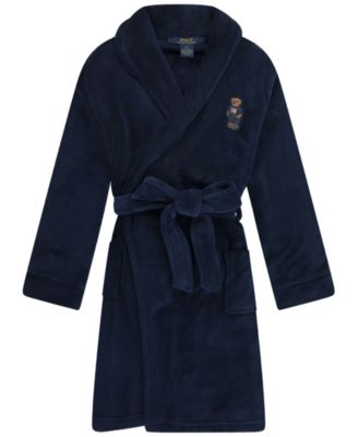 Polo Ralph Lauren - Boys 8-20 Bear Long-Sleeve Terry Robe