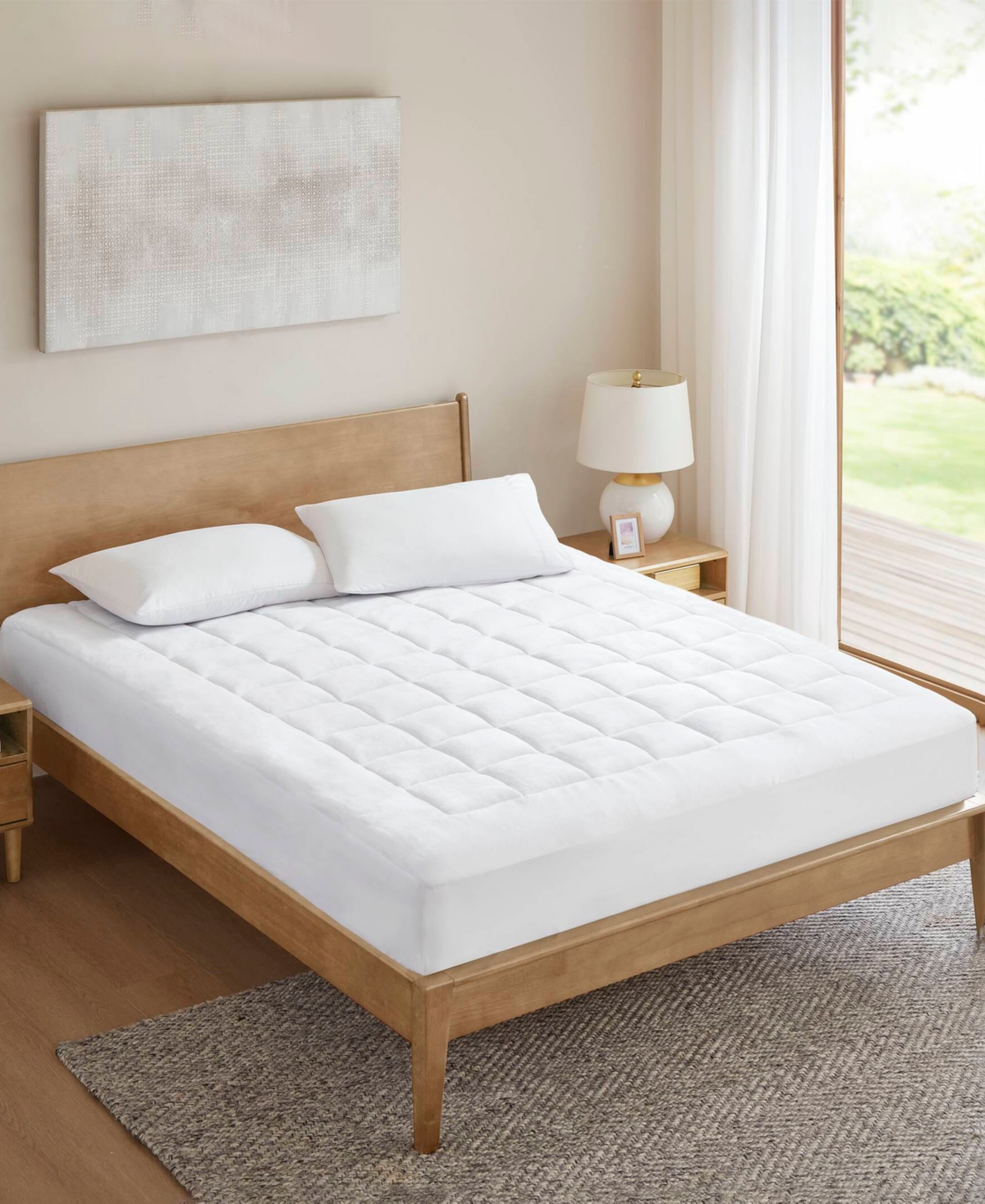 Madison Park Cloud Soft Plush Waterproof Mattress Pad