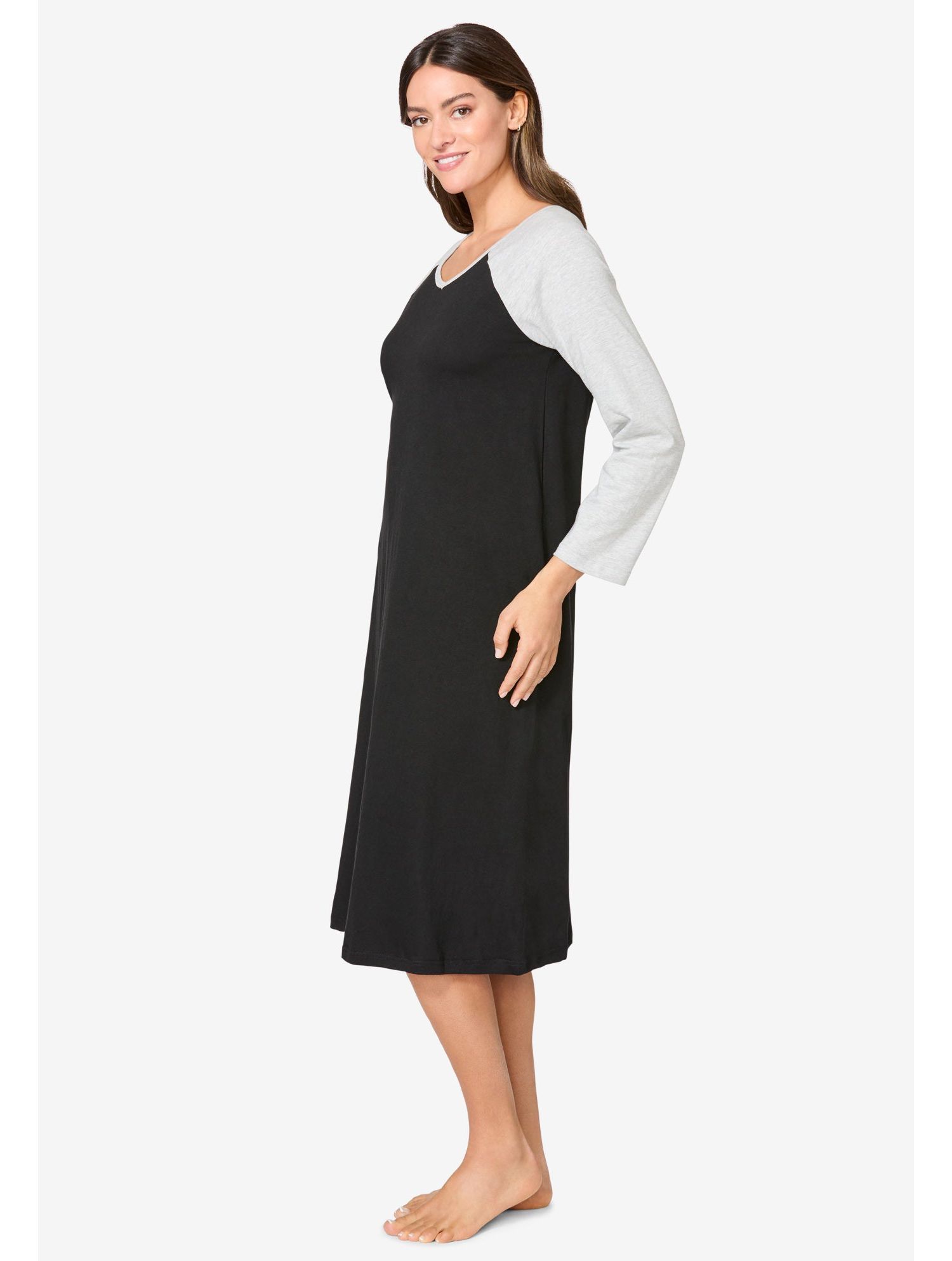 Plus Size Body Baseball Sleepshirt
