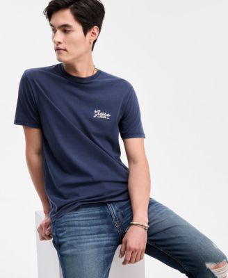 Men's Script Logo Print T-Shirt