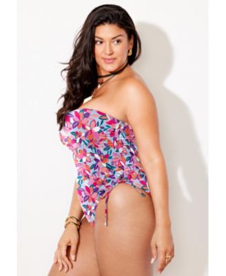 Women's Bandeau Adjustable One Piece