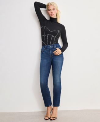 Women's Dolly Joleans Crystal Corset Bodysuit Thong, Regular & Plus Size