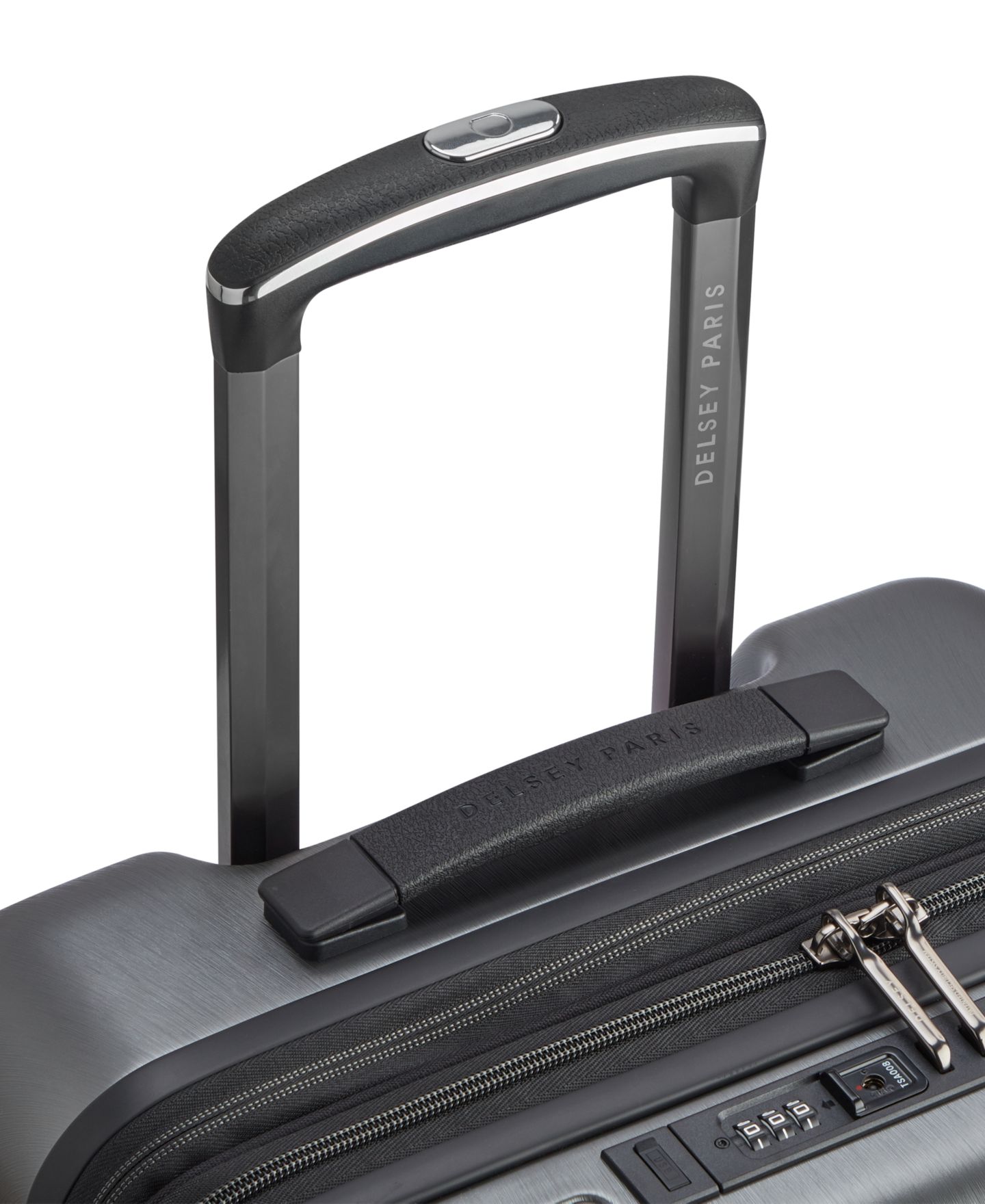 Чемодан Delsey Paris Cadence 20'' Carry-On Spinner, цвет: Серебряный — фото 4