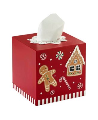 Gingerbread Man Resin Tissue Cover