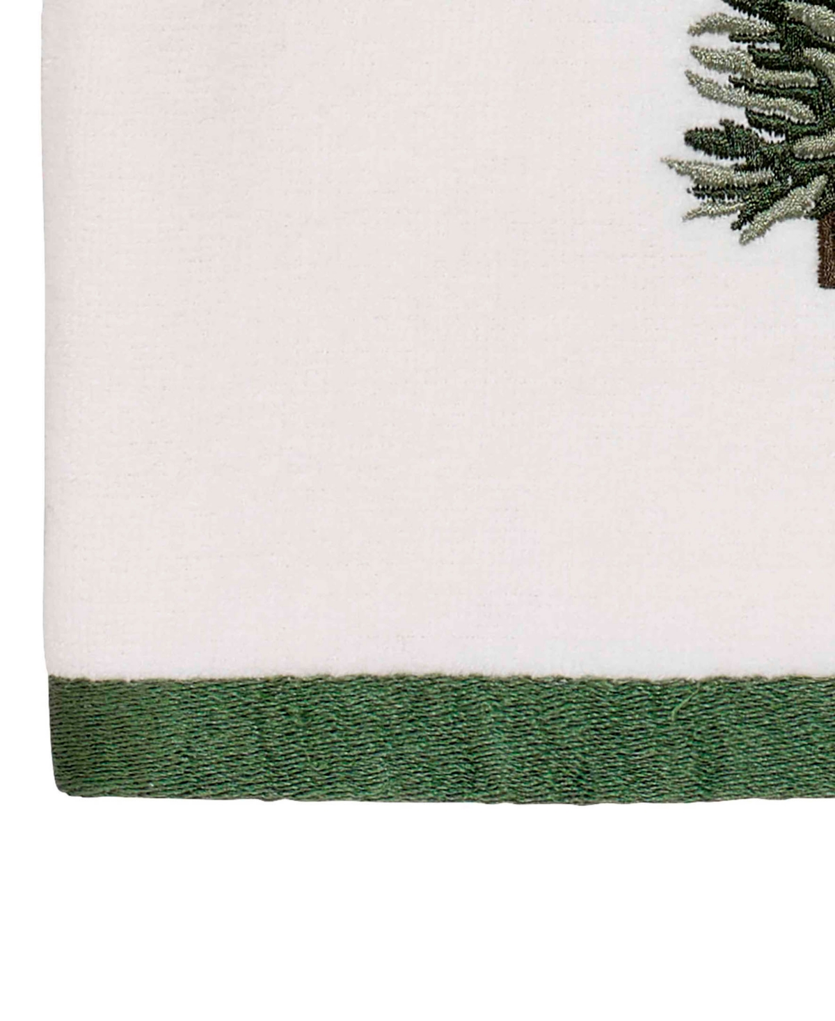 Avanti Trees Cotton 2-pc. Bath Towel Set, 50" X 27" In Green