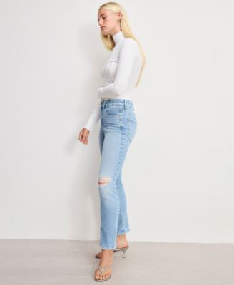 Women's Dolly Joleans Mid Rise Super Stretch Jeans, Regular & Plus Size