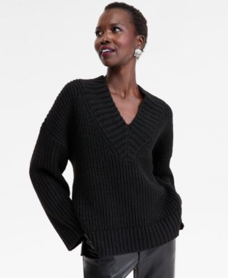 I.N.C. International Concepts - Women's Oversized Ribbed Sweater
