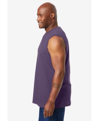 Big & Tall Shrink-Less Lightweight Muscle T-Shirt