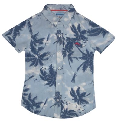 Boys Classic Woven Button Down Shirt