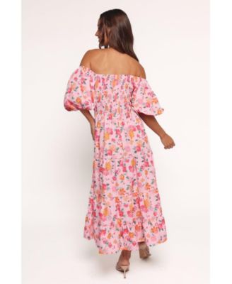 Women's Soliel Midi Dress - Pink Floral