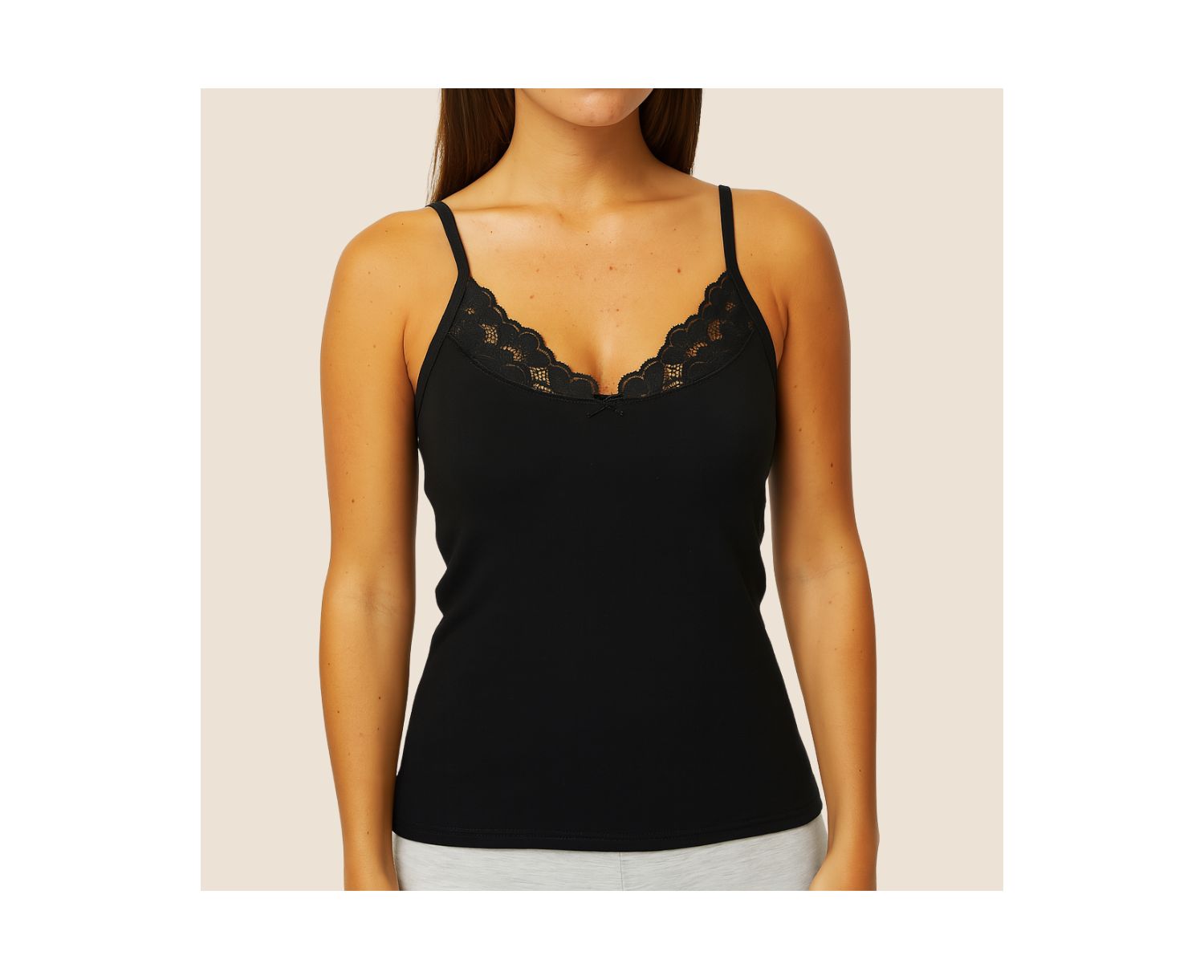 Women's Luna Lace Cotton Cami