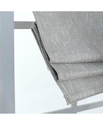Belmar Washable Cordless Roman Shades,Double Tone Color Jacquard Textured Woven