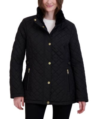 Women's Quilted Hooded Coat