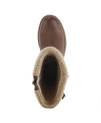 Acaphine Water-Resistant Booties with Faux Shearling Lining