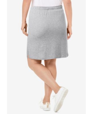 Plus Size Within Sport Knit Skort