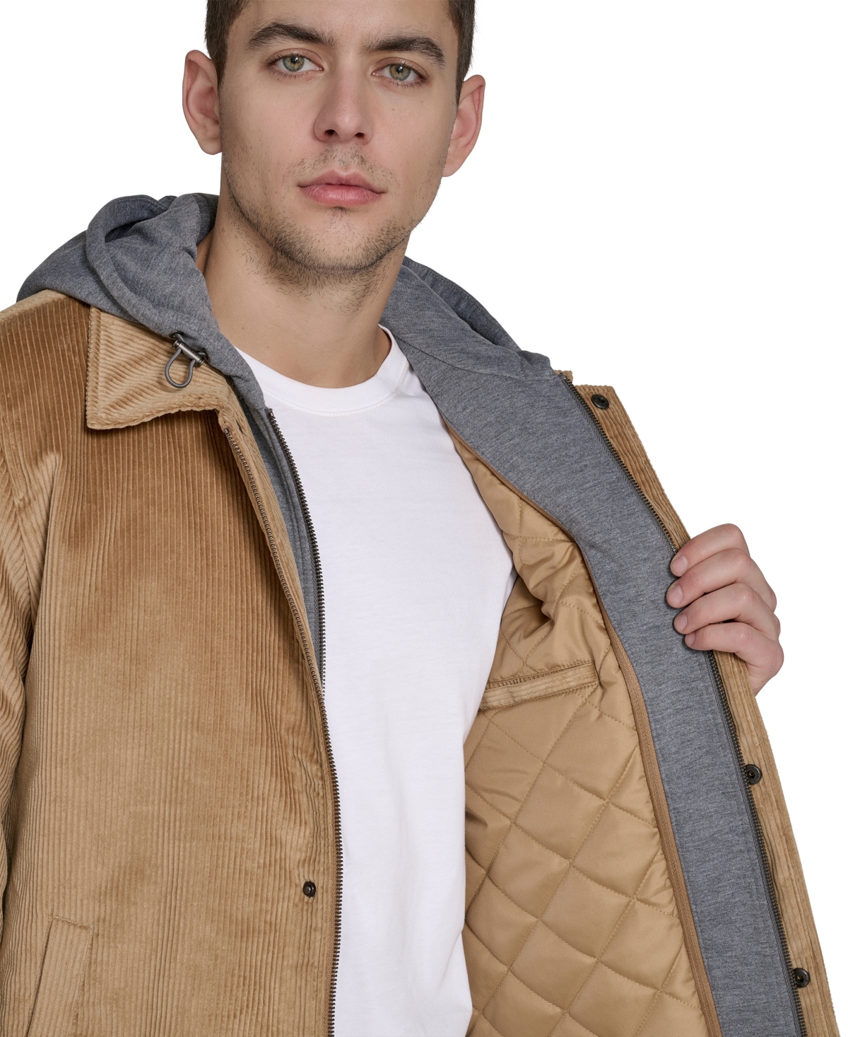 Levi's Men's Corduroy Coaches Jacket In Brown