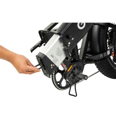 GoExplore Foldable Electric Bike | Black