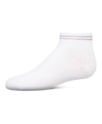 Big Girls Ziggy Double Ring Cotton Blend Anklet Sock