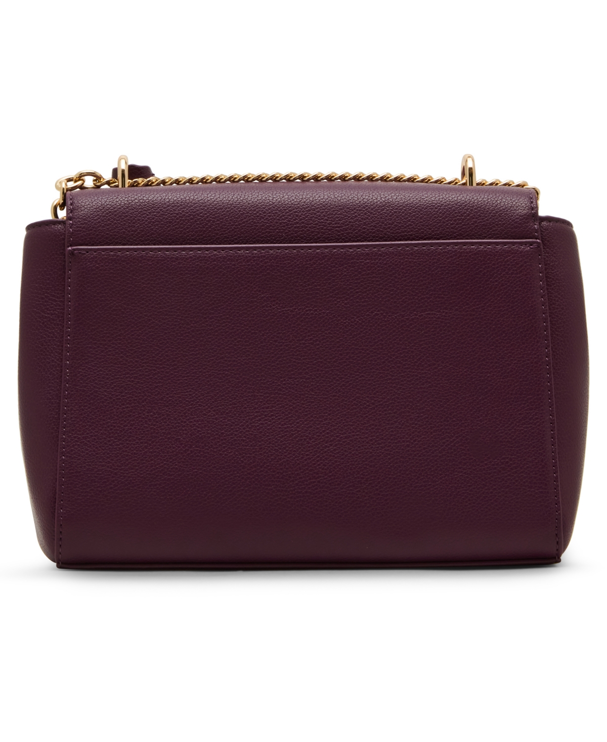 Anne Klein Flap Small Shoulder Bag In Purple