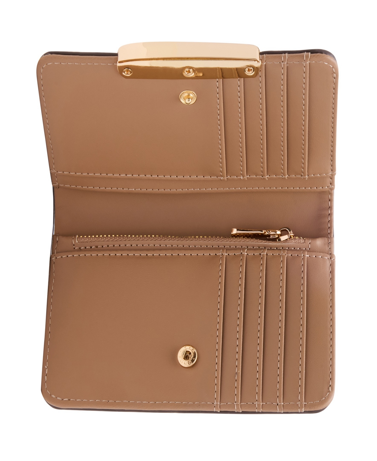 Anne Klein Snake Bifold Wallet In Brown
