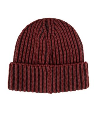 Men's Plated Ribbed Beanie