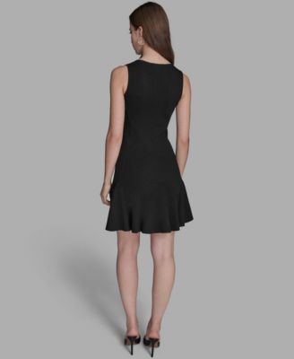 Women's Knit Lurex Sweater Dress