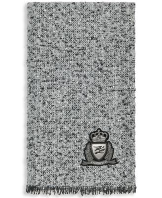 KARL LAGERFELD PARIS - Women's Tweed Woven Scarf