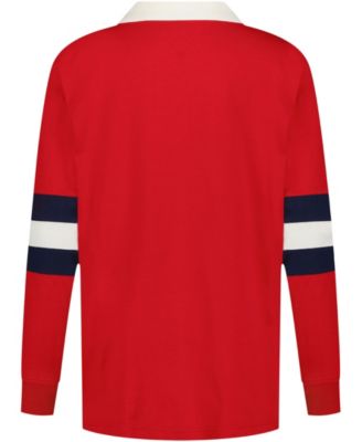 Boys' 2T-7 Varsity Long-Sleeve Polo Shirt