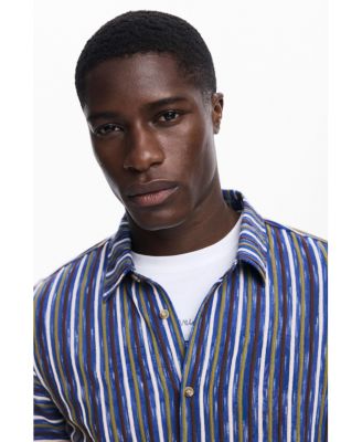 Men's Multicolor striped shirt